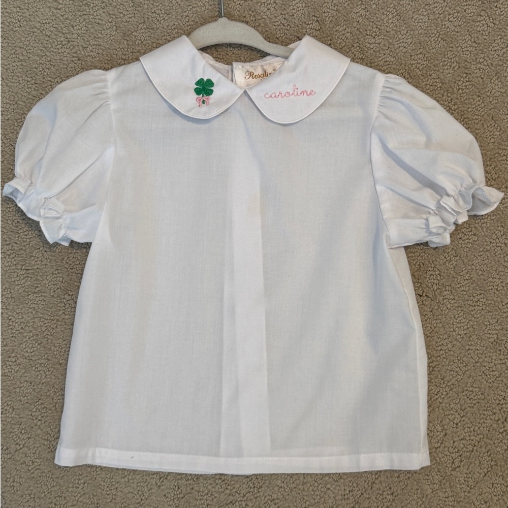 Rosalina Peter Pan collar dress shirt